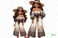 Latina Mom Sublimation Clipart Product Image 1