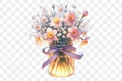 Valentines Jar Sublimation Clipart Product Image 3