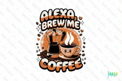 Alexa Brew Me Coffee PNG Product Image 1