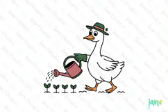 Silly Goose SVG PNG Sublimation Clipart Product Image 1