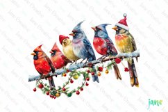 Birds In Holiday Christmas Sublimation Product Image 1