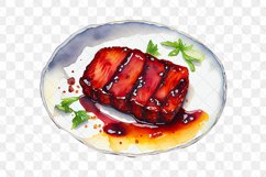 Asia Foods Watercolor Sublimation Clipart Product Image 5