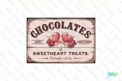 Chocolates Sweetheart Treats Farmhouse Valentine Product Image 1