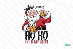 Christmas Beers Sublimation Clipart Product Image 1