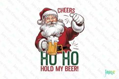 Christmas Beers Sublimation Clipart Product Image 1