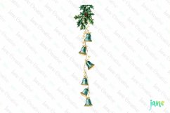 Christmas Bells Garland Sublimation Product Image 1