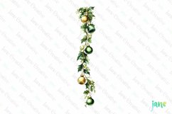 Christmas Bells Garland Sublimation Product Image 1