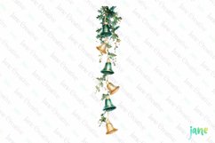 Christmas Bells Garland Sublimation Product Image 1