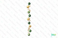 Christmas Bells Garland Sublimation Product Image 1