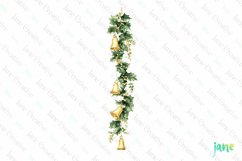 Christmas Bells Garland Sublimation Product Image 1