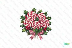 Christmas Candy Sublimation Clipart Product Image 1