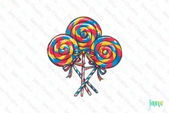 Christmas Candy Sublimation Clipart Product Image 1