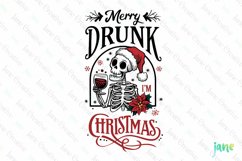 Christmas Skulls Quotes Sublimation Product Image 1