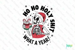 Christmas Skulls Quotes Sublimation Product Image 1