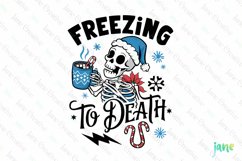 Christmas Skulls Quotes Sublimation Product Image 1