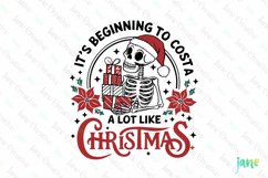Christmas Skulls Quotes Sublimation Product Image 1