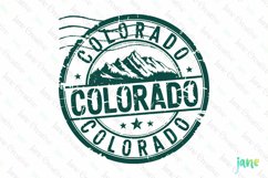 Vintage Colorado Stamp Product Image 1