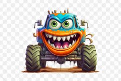 Colorful Monster Truck Sublimation Clipart Product Image 6
