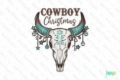 Cowboy Christmas Sublimation Product Image 1