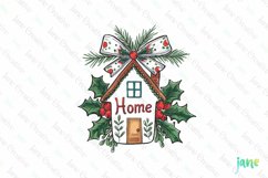 Cozy Christmas Clipart PNG Product Image 1