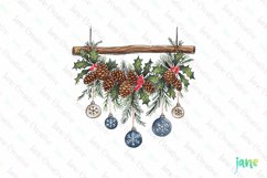 Cozy Christmas Clipart PNG Product Image 1