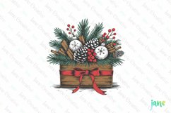 Cozy Christmas Clipart PNG Product Image 1
