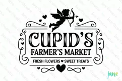 Cupid's Farmer's Market SVG PNG Product Image 1