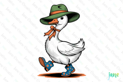 Cute Goose PNG Clipart Product Image 1