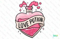 Cute Pink Halloween Sublimation Clipart Product Image 1