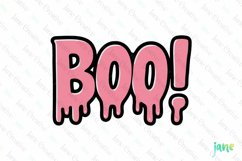 Cute Pink Halloween Sublimation Clipart Product Image 1