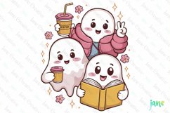 Cute Spooky Halloween Sublimation Product Image 1