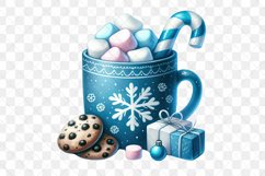 Cute Winter Drinks Sublimation Clipart Product Image 3