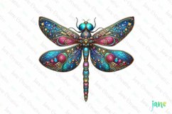 Dragonflies Clipart Sublimation Product Image 1