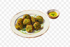 Asia Foods Watercolor Sublimation Clipart Product Image 10