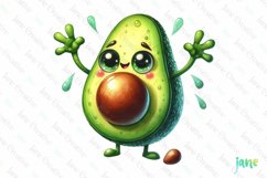 Funny Food Clipart Sublimation Product Image 1