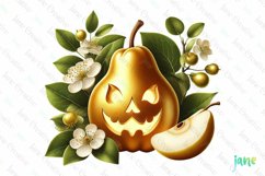 Golden Pear Spooky Halloween Clipart Product Image 1