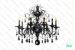 Gothic Halloween Sublimation Clipart Product Image 1