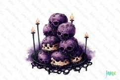 Gothic Halloween Sublimation Clipart Product Image 1