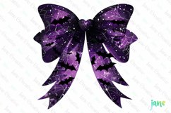 Halloween Bow Ribbon Sublimation Clipart Product Image 1