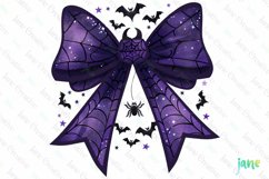 Halloween Bow Ribbon Sublimation Clipart Product Image 1