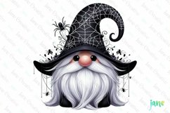 Halloween Gnome Sublimation Clipart Product Image 1