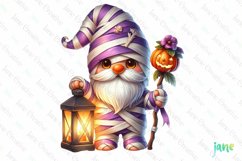 Halloween Gnomes Clipart Sublimation Product Image 1