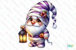 Halloween Gnomes Clipart Sublimation Product Image 1