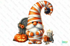 Halloween Gnomes Clipart Sublimation Product Image 1