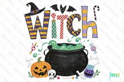 Halloween Witch Quotes Sublimation Product Image 1