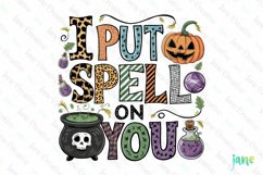 Halloween Witch Quotes Sublimation Product Image 1