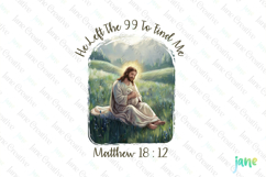 He Left The 99 To Find Me PNG Product Image 1