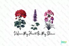 I Wear My Heart On My Sleeve PNG Product Image 1