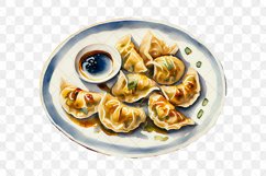 Asia Foods Watercolor Sublimation Clipart Product Image 9
