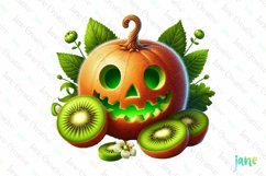 Kiwi Spooky Halloween Clipart Product Image 1